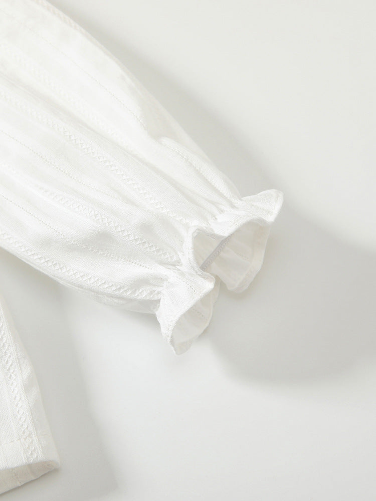 Spring Arrival Baby Kids Girls Simple Comfortable Long Sleeves Flowers and Butterfly-Bows Pattern Top Shirt, MyKids-USA®, Baby & Toddler Outerwear, MyKids-USA -  -  -  -  -  -  - 