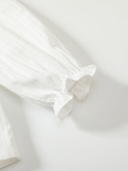 Spring Arrival Baby Kids Girls Simple Comfortable Long Sleeves Flowers and Butterfly-Bows Pattern Top Shirt, MyKids-USA®, Baby & Toddler Outerwear, MyKids-USA -  -  -  -  -  -  - 