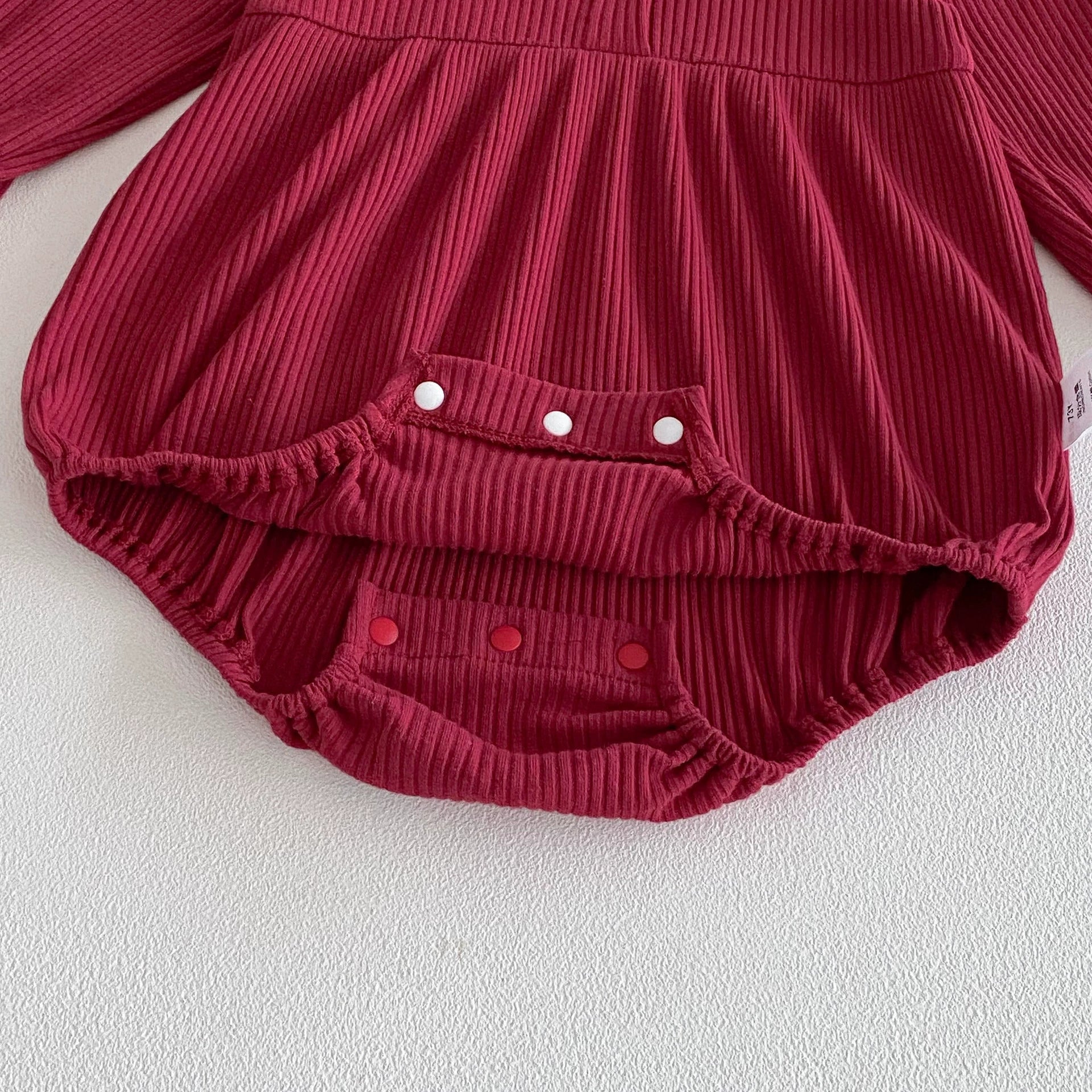 Autumn Arrival Baby Girls Long Sleeves Butterfly-bow Decorated Red Onesies with Hat, MyKids-USA®, Baby & Toddler Outfits, MyKids-USA -  -  -  -  -  -  - 