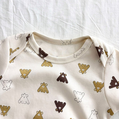 Summer Arrival Baby Boys and Girls Short Sleeves Crew Neck Animals Cartoon Pattern Rompers, MyKids-USA®, Baby One-Pieces, MyKids-USA -  -  -  -  -  -  - .