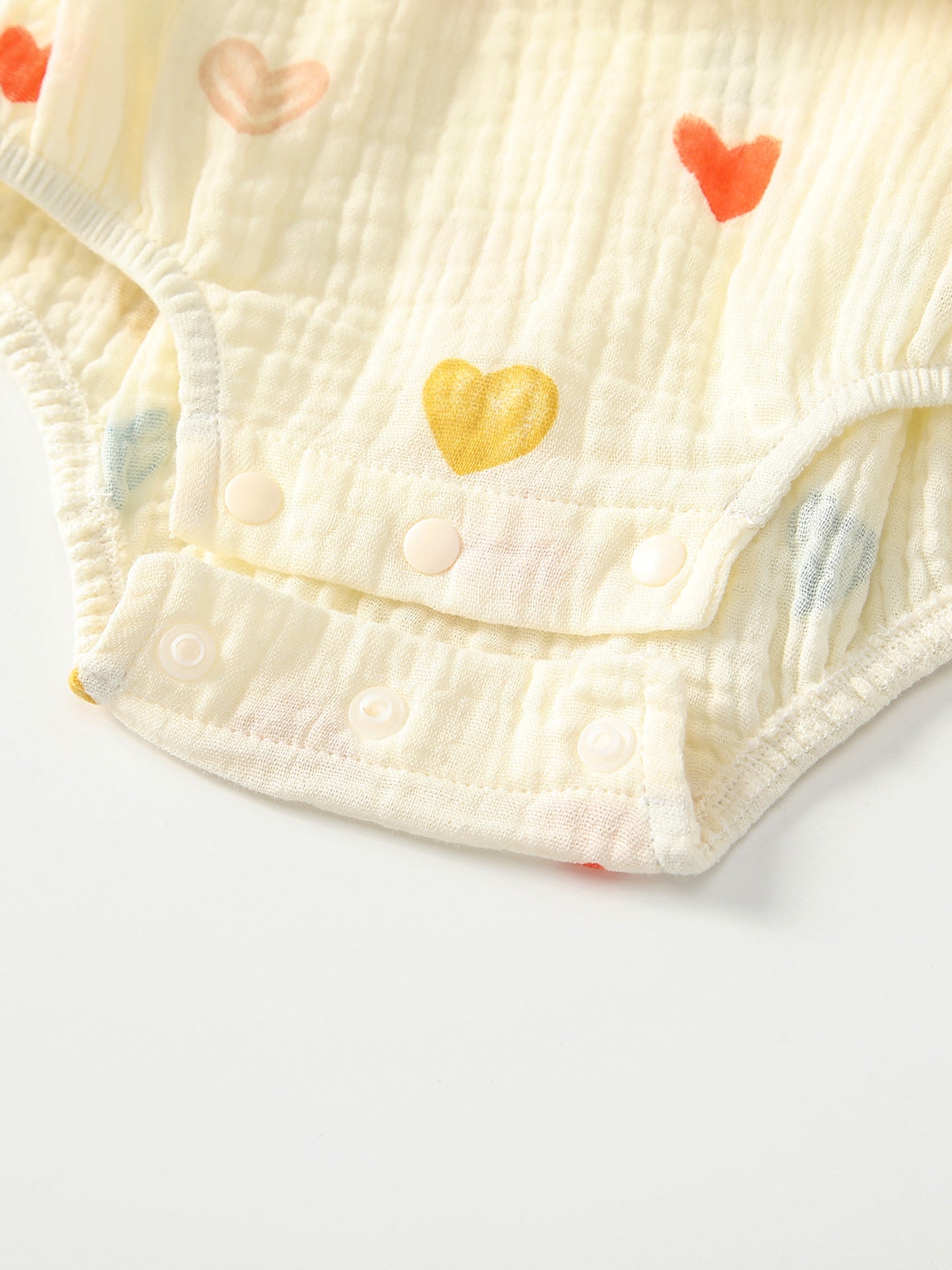 Summer Arrival Baby Girls Sleeveless Hearts Pattern Strap Bodysuit, MyKids-USA®, Baby & Children's One-Pieces, MyKids-USA -  -  -  -  -  -  - .