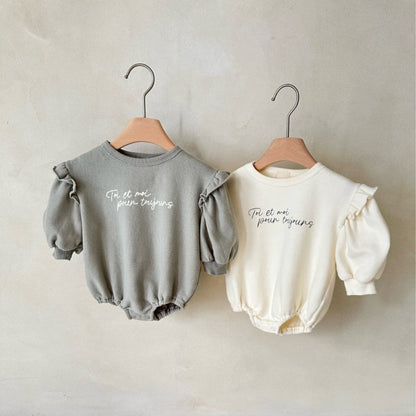 Autumn and Spring Arrival Baby Unisex Letters Pattern Long Sleeves Bodysuit, MyKids-USA®, Bodysuits, MyKids-USA -  -  -  -  -  -  - .