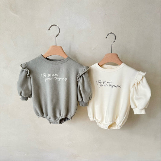 Autumn and Spring Arrival Baby Unisex Letters Pattern Long Sleeves Bodysuit, MyKids-USA®, Bodysuits, MyKids-USA -  -  -  -  -  -  - .