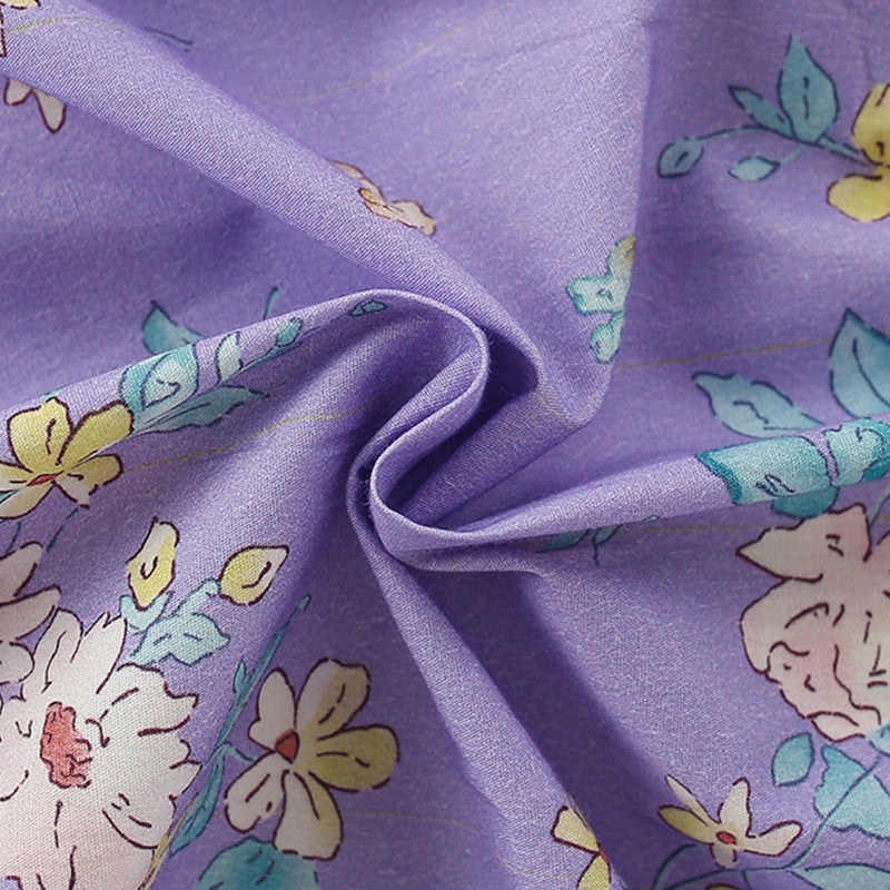 Summer Arrival Cute Flowers Pattern Fly Sleeves Crew Neck Dress for Stylish Girls, MyKids-USA®, Baby & Toddler Dresses, MyKids-USA -  -  -  -  -  -  - 