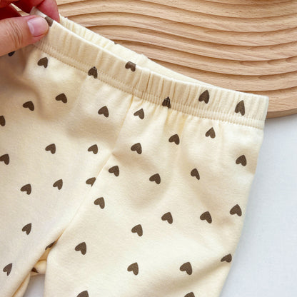 Spring and Autumn Unisex Hearts Pattern Long Sleeves Top and Pants Clothing Set, MyKids-USA®, Baby & Toddler Outfits, MyKids-USA -  -  -  -  -  -  - 