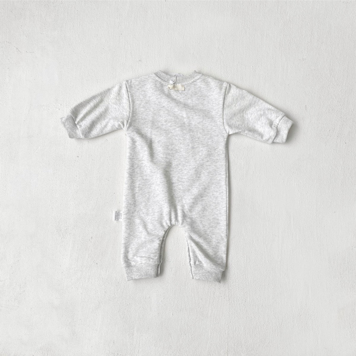 MyKids-USA® Autumn Hot Selling Baby Unisex Solid Color Long Sleeves Pocketed Romper