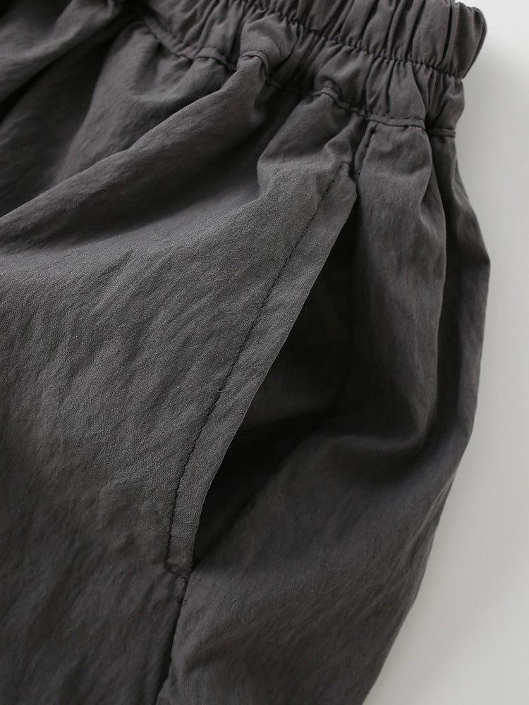 Arrival Summer Kids Solid Color Loose Fit Casual Pants