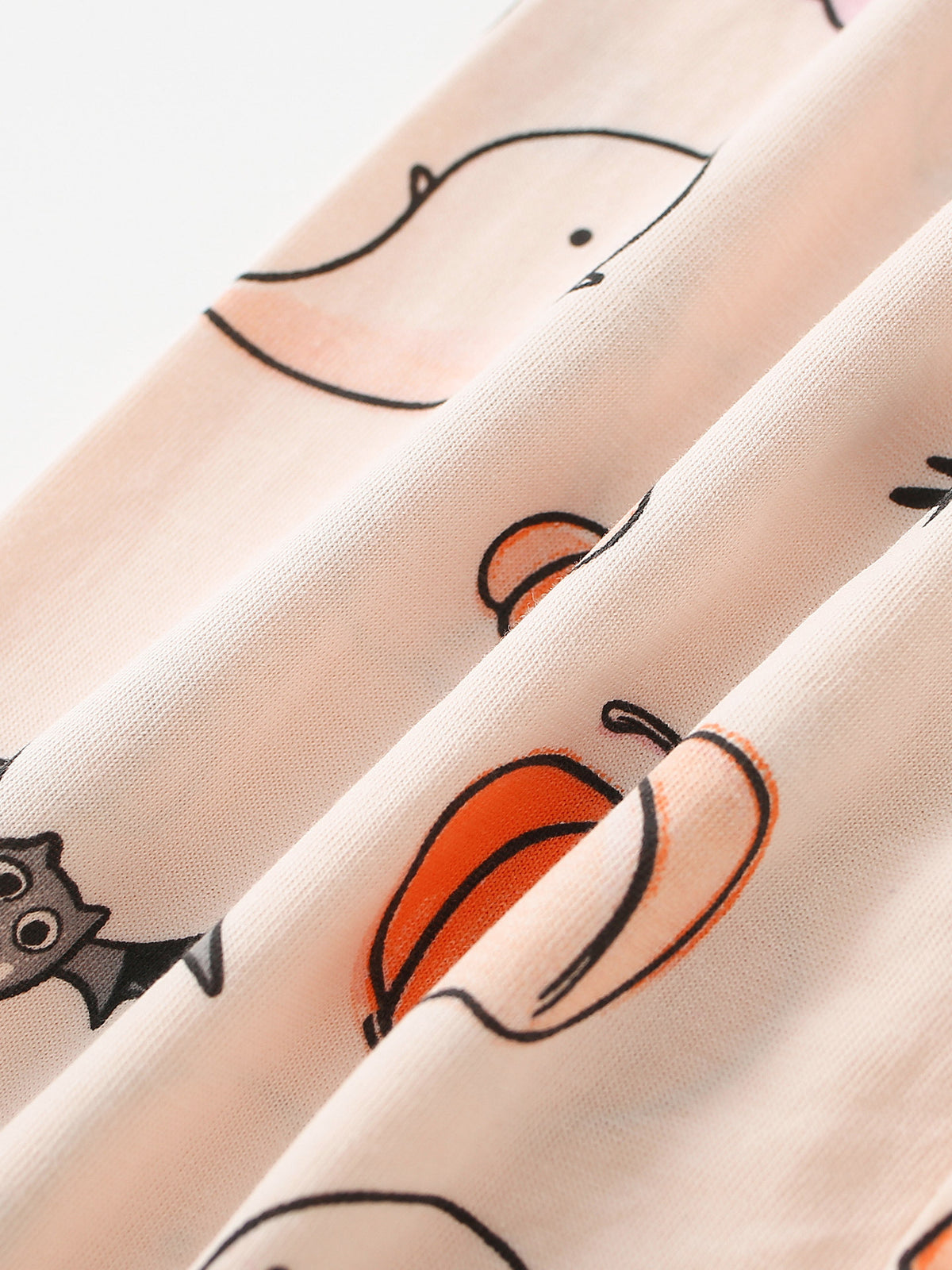 MyKids-USA® Baby Kids Girls Halloween Cartoon Pattern Long Sleeves Top and Pants Clothing Set