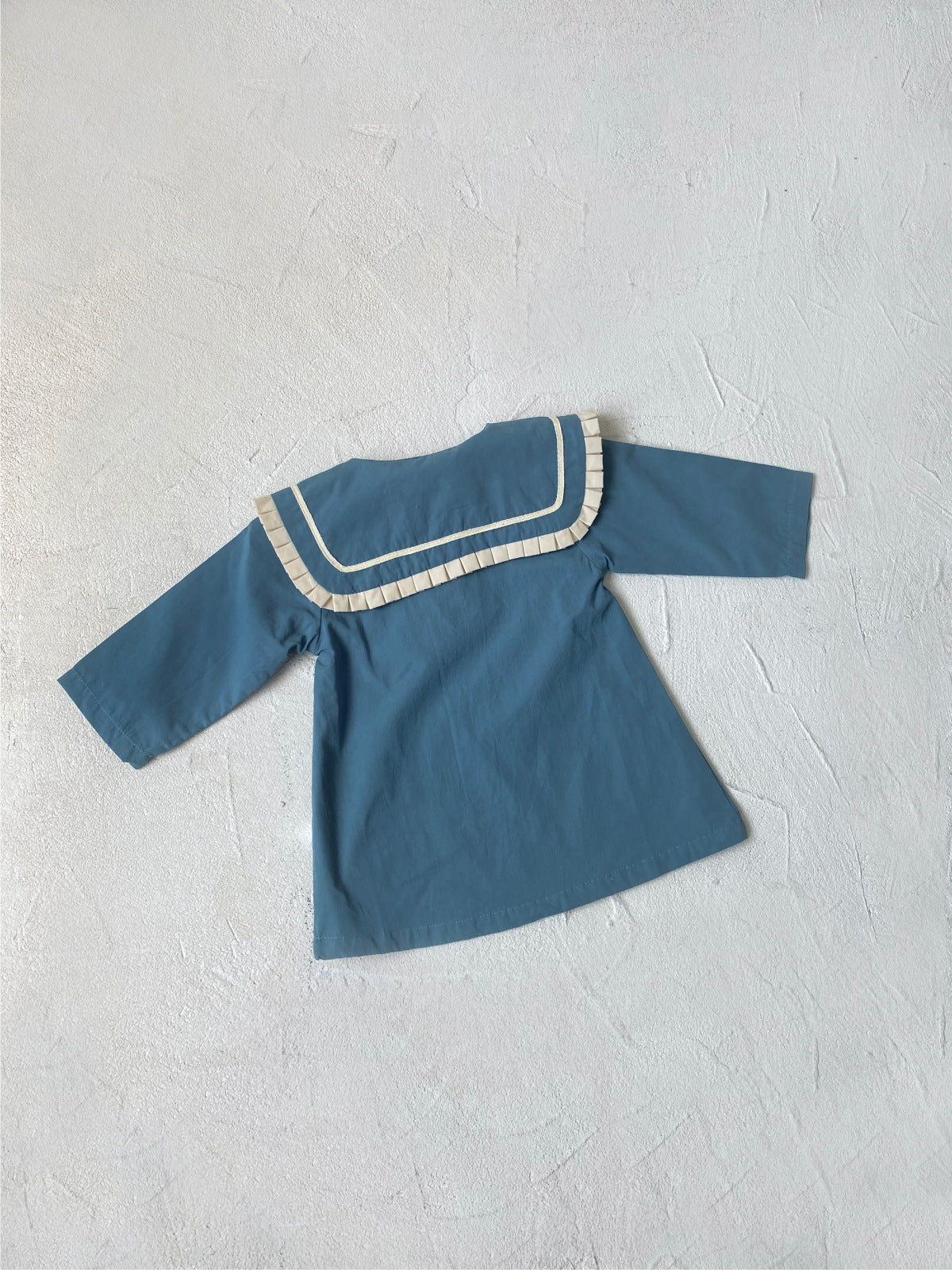 MyKids-USA® Autumn Arrival Baby Kids Girls Long Sleeves Preppy Collar Dress