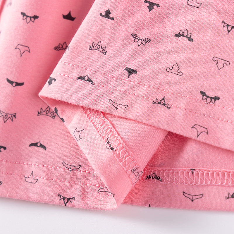 Autumn and Spring Arrival Geometric Pattern Long Sleeves Dress with Peter Pan Collar for Stylish Girls, MyKids-USA®, Baby & Toddler Dresses, MyKids-USA -  -  -  -  -  -  - 