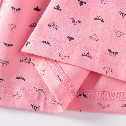 Autumn and Spring Arrival Geometric Pattern Long Sleeves Dress with Peter Pan Collar for Stylish Girls, MyKids-USA®, Baby & Toddler Dresses, MyKids-USA -  -  -  -  -  -  - 