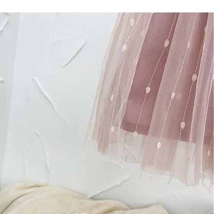 Autumn Baby Kids Girls Long Sleeves Dots Pattern Tulle Patchwork Dress, MyKids-USA®, Baby & Children's Dresses, MyKids-USA -  -  -  -  -  -  - .