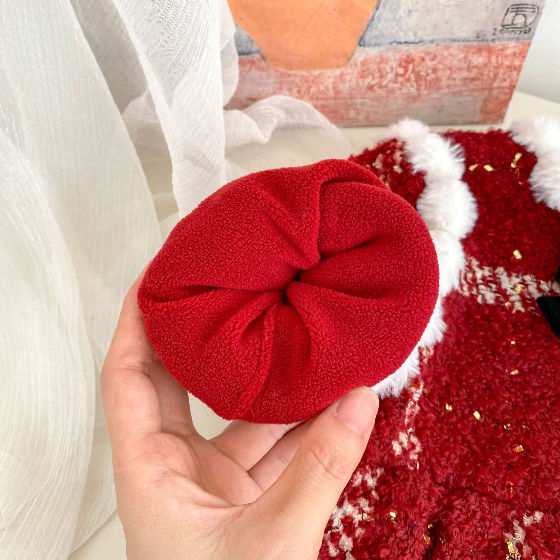 Winter Arrival Baby Girls Long Sleeves Plaid Pattern Fleece-Lined Warm Rompers, MyKids-USA®, Baby One-Pieces, MyKids-USA -  -  -  -  -  -  - 