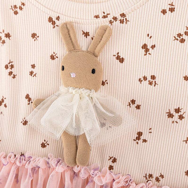 Summer Arrival Flowers Pattern Short Sleeves Tulle Patchwork Dress for Stylish Girls, MyKids-USA®, Baby & Toddler Dresses, MyKids-USA -  -  -  -  -  -  - .