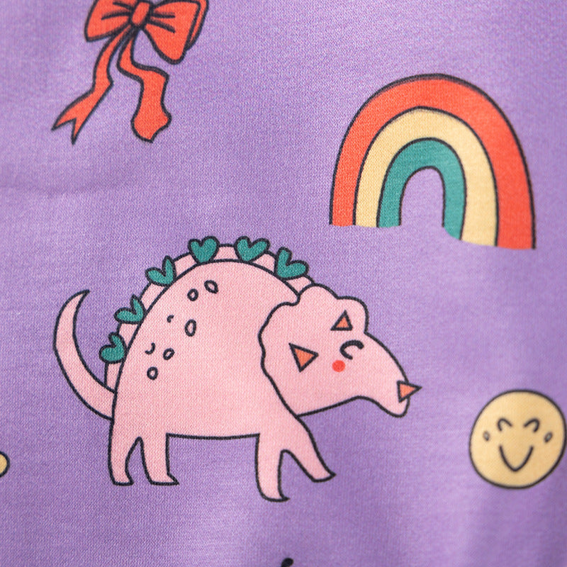 Spring and Autumn Girls Animals and Flowers Cartoon Pattern Long Sleeves Zip-up Coat, MyKids-USA®, Baby & Toddler Coats & Jackets, MyKids-USA -  -  -  -  -  -  - 