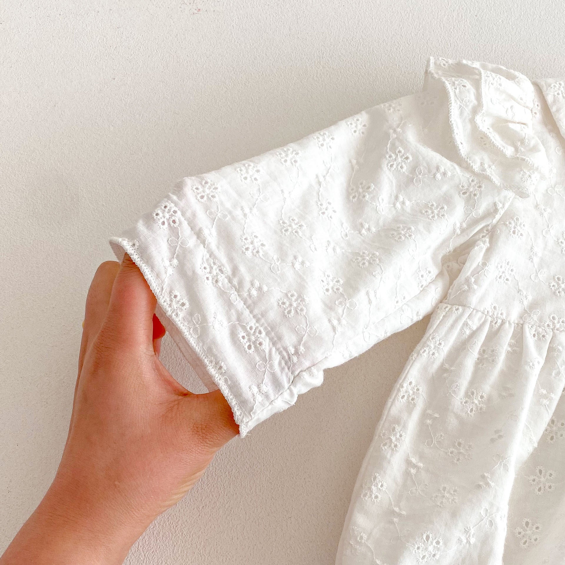 Spring Arrival Baby Girls Cute Floral Embroidered Pattern Long Sleeves, MyKids-USA®, Baby One-Pieces, MyKids-USA -  -  -  -  -  -  - 