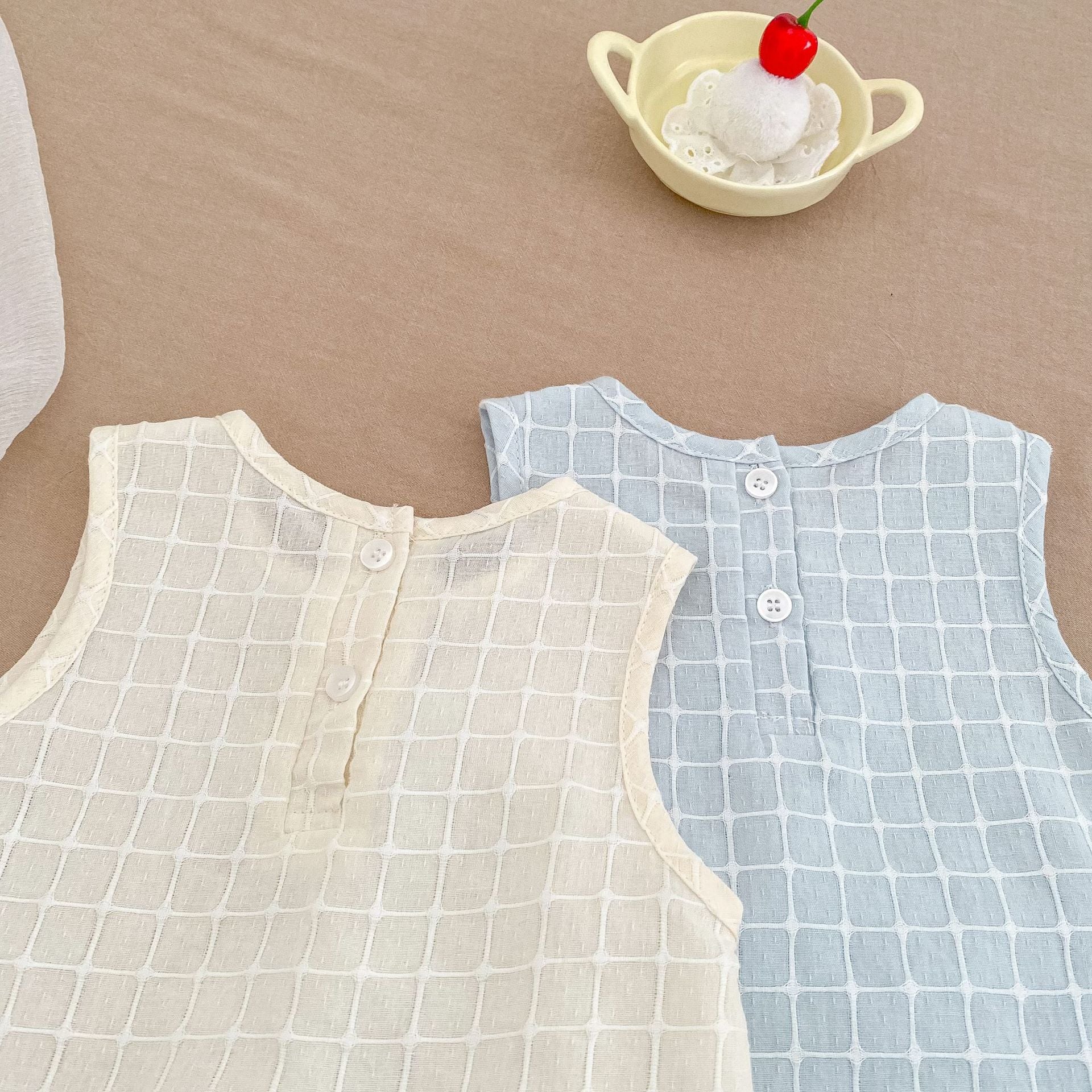 Arrival Summer Baby Kids Girls Sleeveless Plaid Pattern Top Vest and Shorts Clothing Set, MyKids-USA®, Baby & Children's Outfits, MyKids-USA -  -  -  -  -  -  - .