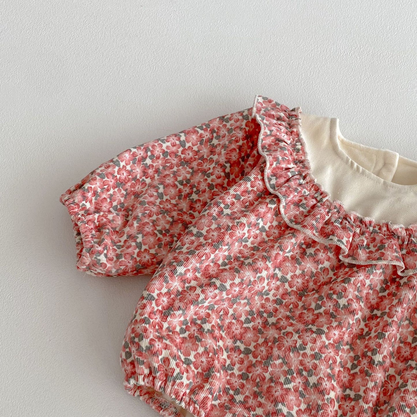 Autumn Arrival Baby Girls Long Sleeves Pink Floral Bodysuit, MyKids-USA®, Baby One-Pieces, MyKids-USA -  -  -  -  -  -  - .