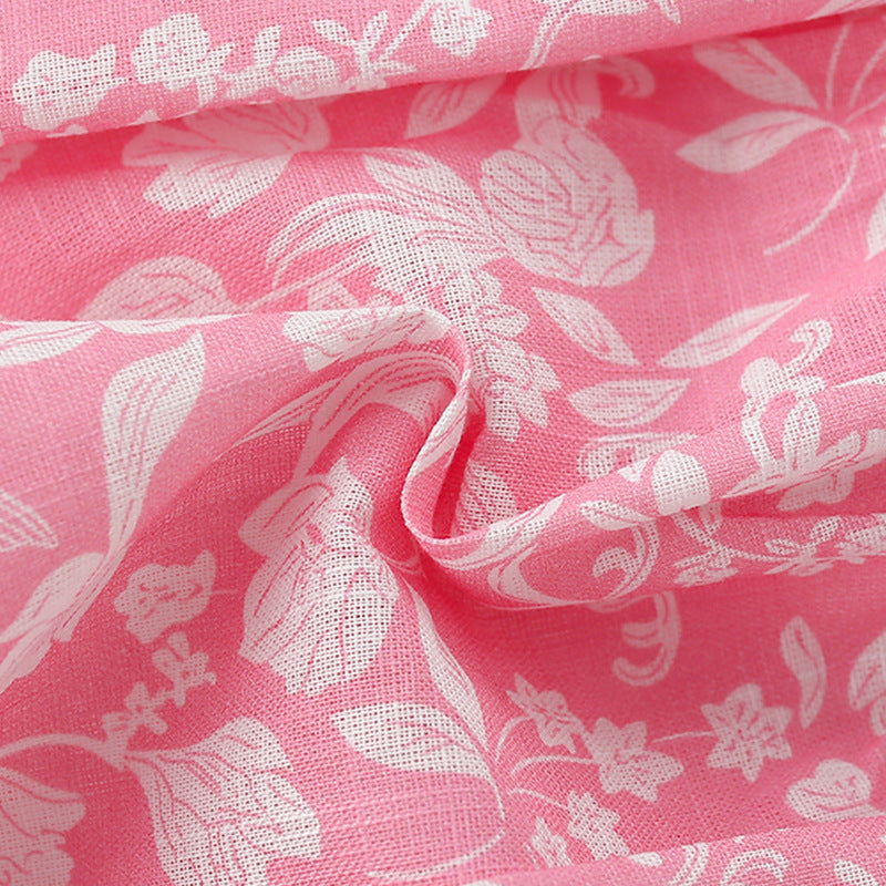 Summer Arrival Floral Sleeveless Single Breasted Dress for Stylish Girls, MyKids-USA®, Baby & Toddler Dresses, MyKids-USA -  -  -  -  -  -  - 