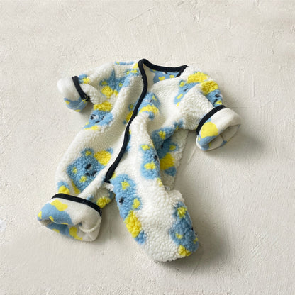 Autumn and Winter Arrival Baby Unisex Cartoon Pattern Long Sleeves Fluffy Rompers, MyKids-USA®, Baby One-Pieces, MyKids-USA -  -  -  -  -  -  - .