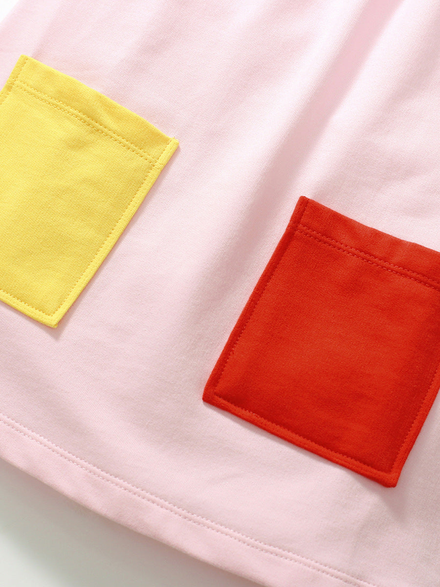 Arrival Summer Baby Girls Short Sleeves Simple Striped Top and Color Patchwork Sleeveless Dress, MyKids-USA®, Baby & Toddler Dresses, MyKids-USA -  -  -  -  -  -  - 