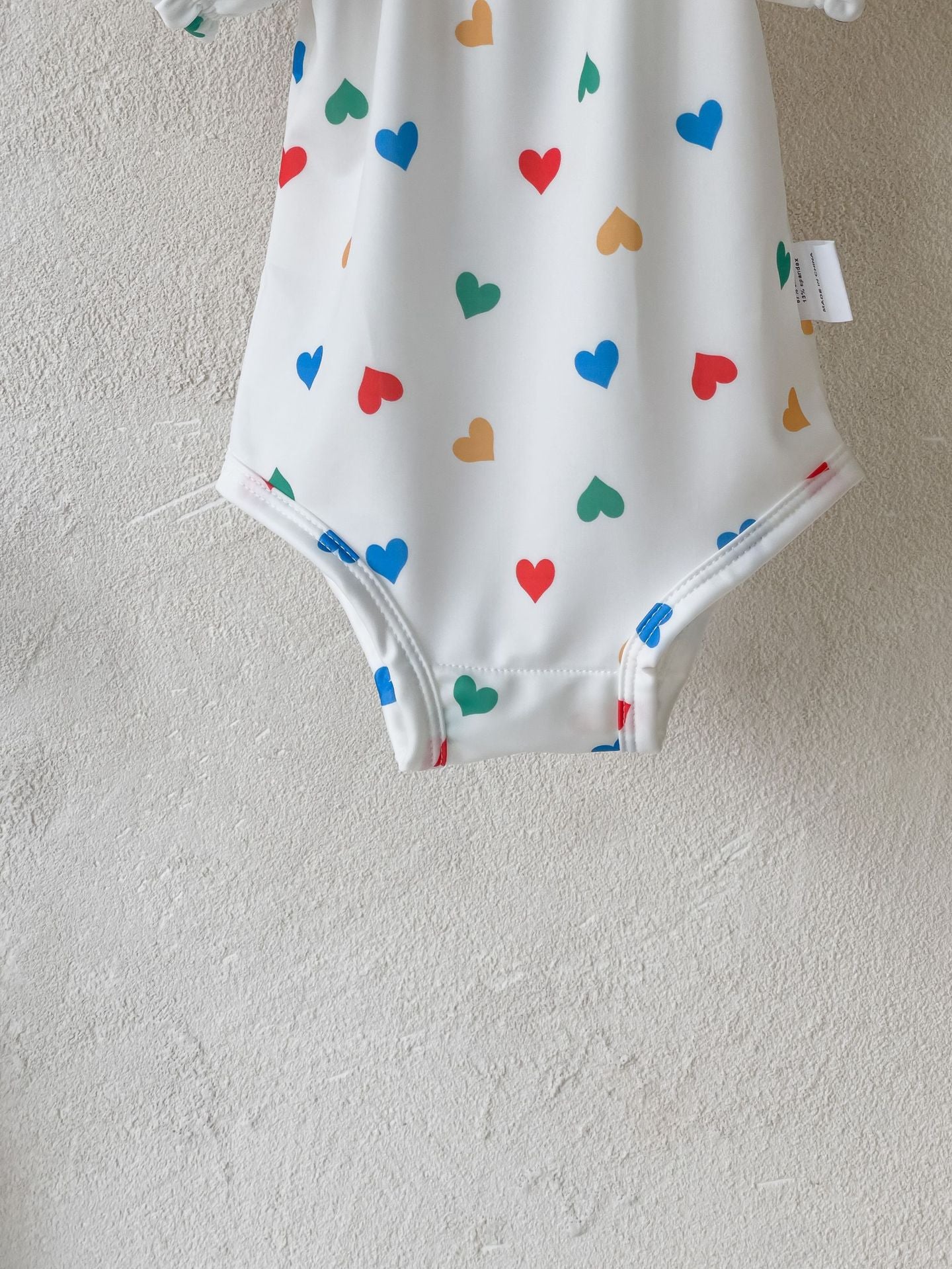 Arrival Girls’ Hearts Pattern Swimwear with Hat Set, MyKids-USA®, Baby & Toddler Swimwear, MyKids-USA -  -  -  -  -  -  - .
