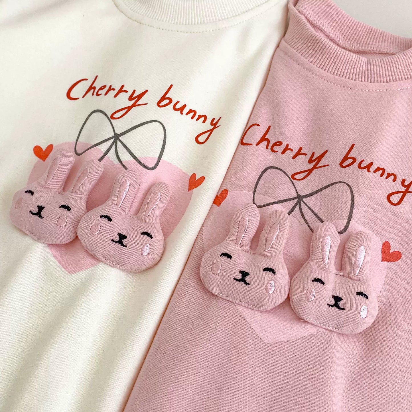 Autumn Arrival Baby Unisex Cartoon Long Sleeves Rabbits and Letters Pattern Rompers, MyKids-USA®, Baby One-Pieces, MyKids-USA -  -  -  -  -  -  - 
