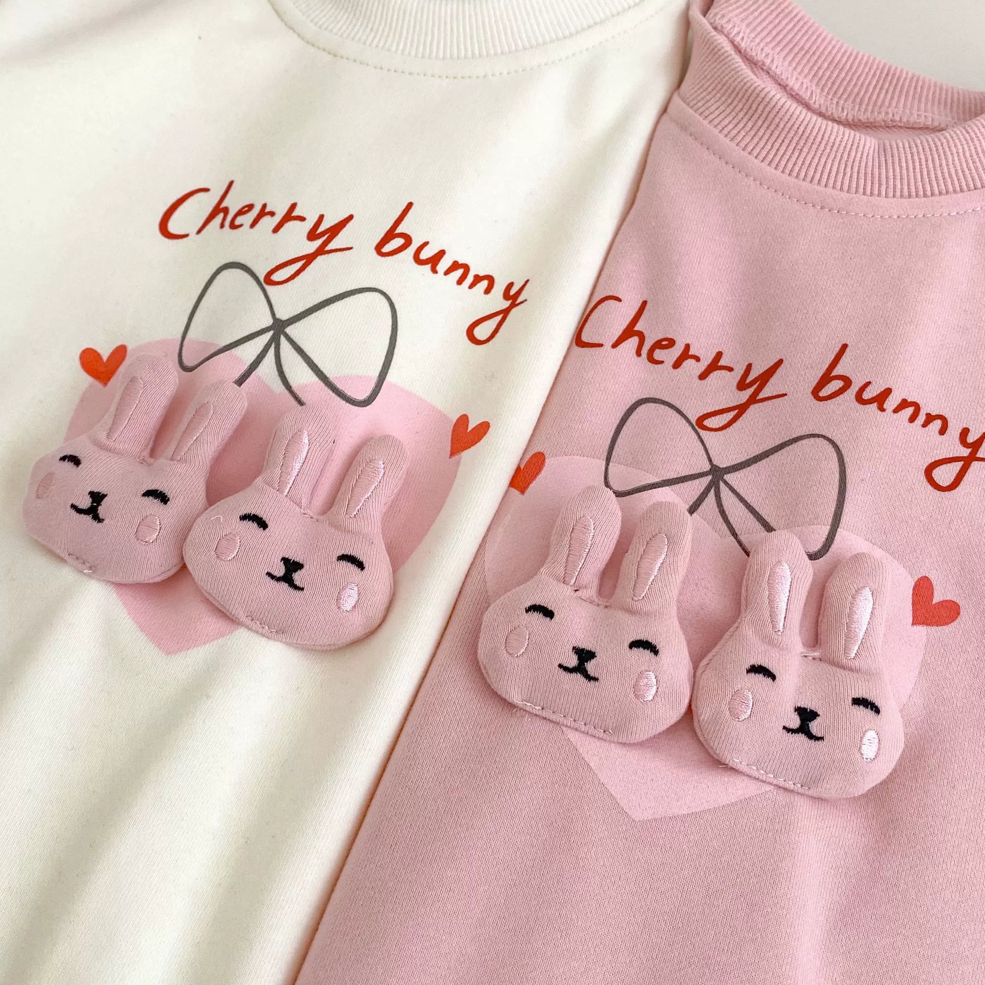 Autumn Arrival Baby Unisex Cartoon Long Sleeves Rabbits and Letters Pattern Rompers, MyKids-USA®, Baby One-Pieces, MyKids-USA -  -  -  -  -  -  - 