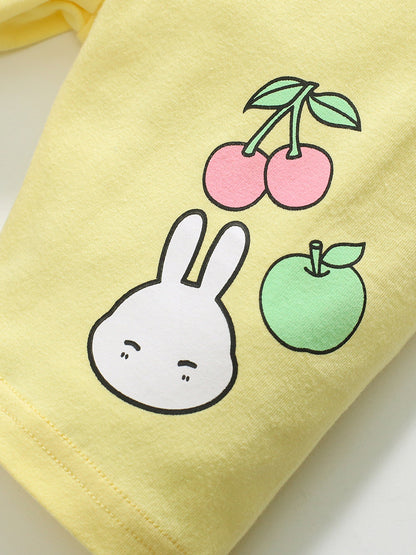 Baby Kids Girls Fruits And Animal Cartoon Print Top And Shorts Casual Clothing Set, MyKids-USA®, Baby & Toddler Outfits, MyKids-USA -  -  -  -  -  -  - 