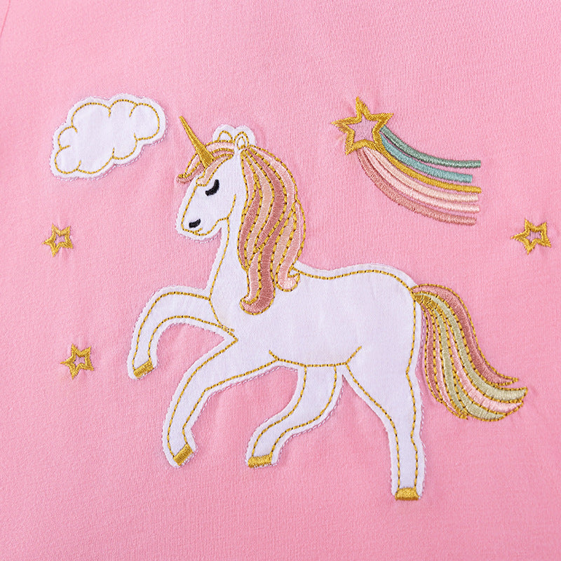 Summer Hot Selling Baby Kids Girls Short Sleeves Cartoon Pattern T-shirt and Floral Pants Clothing Set, MyKids-USA®, Baby & Toddler Outfits, MyKids-USA -  -  -  -  -  -  - .