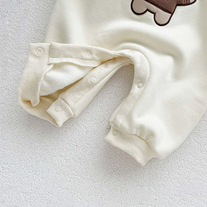 Winter and Autumn Arrival Baby Unisex Long Sleeves Animals Cartoon Pattern Hooded Rompers, MyKids-USA®, Baby One-Pieces, MyKids-USA -  -  -  -  -  -  - 