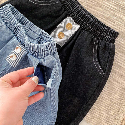 Summer Arrival Kids Unisex Denim Casual Style Pants, MyKids-USA®, Jeans, MyKids-USA -  -  -  -  -  -  - 