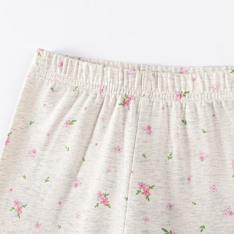 Spring and Autumn Girls Animals Cartoon Pattern Long Sleeves Top and Floral Pants Clothing Set, MyKids-USA®, Baby & Toddler Outfits, MyKids-USA -  -  -  -  -  -  - 