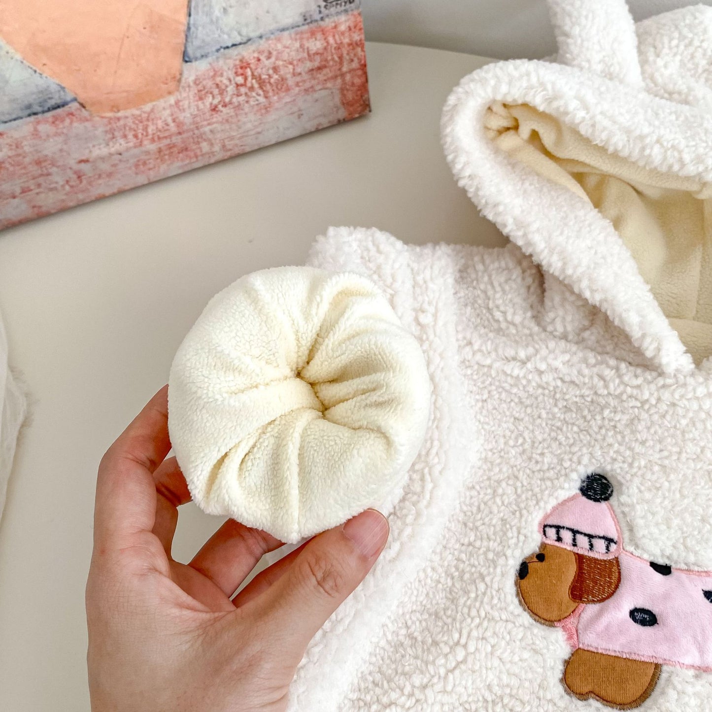 Winter Baby Kids Girls Long Sleeves Cartoon Pattern Fluffy Hoodies and Striped Pants Clothing Set, MyKids-USA®, Baby & Toddler Outfits, MyKids-USA -  -  -  -  -  -  - 