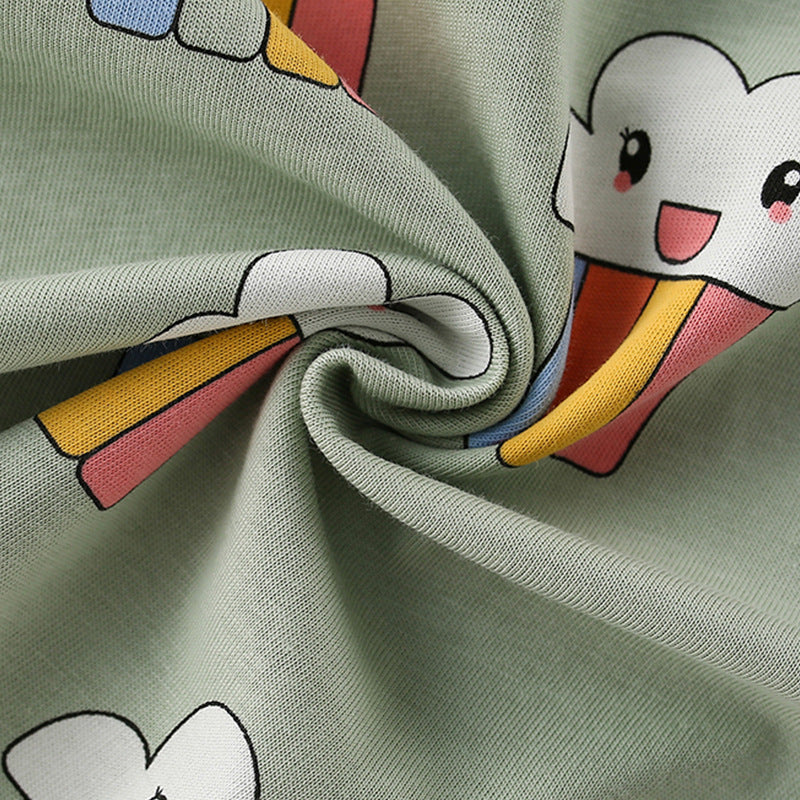 Summer Arrival Girls’ Cute Ice-cream Cartoon Pattern Short Sleeves T-shirt in European and American Style, MyKids-USA®, T-Shirts, MyKids-USA -  -  -  -  -  -  - 