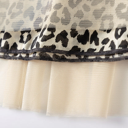 Autumn and Spring Arrival Princess Animals Pattern Long Sleeves Tulle Decorated Dress for Stylish Girls, MyKids-USA®, Baby & Toddler Dresses, MyKids-USA -  -  -  -  -  -  - 