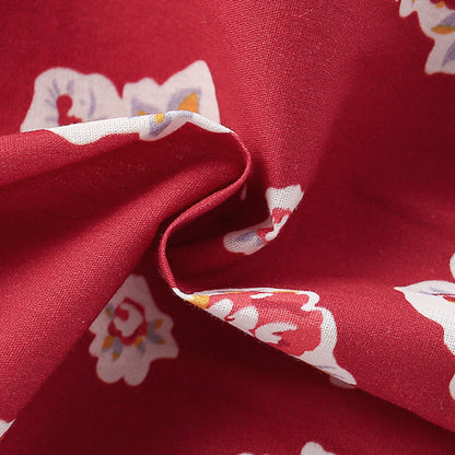 Summer Arrival Flowers Pattern Short Sleeves Peter Pan Collar Dress for Stylish Girls, MyKids-USA®, Baby & Toddler Dresses, MyKids-USA -  -  -  -  -  -  - 