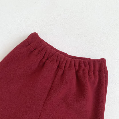 Winter and Autumn Baby Kids Unisex Letters and Teddy Bear Pattern Long Sleeves Hoodies and Red Pants Christmas Clothing Set, MyKids-USA®, Baby & Toddler Outfits, MyKids-USA -  -  -  -  -  -  - 