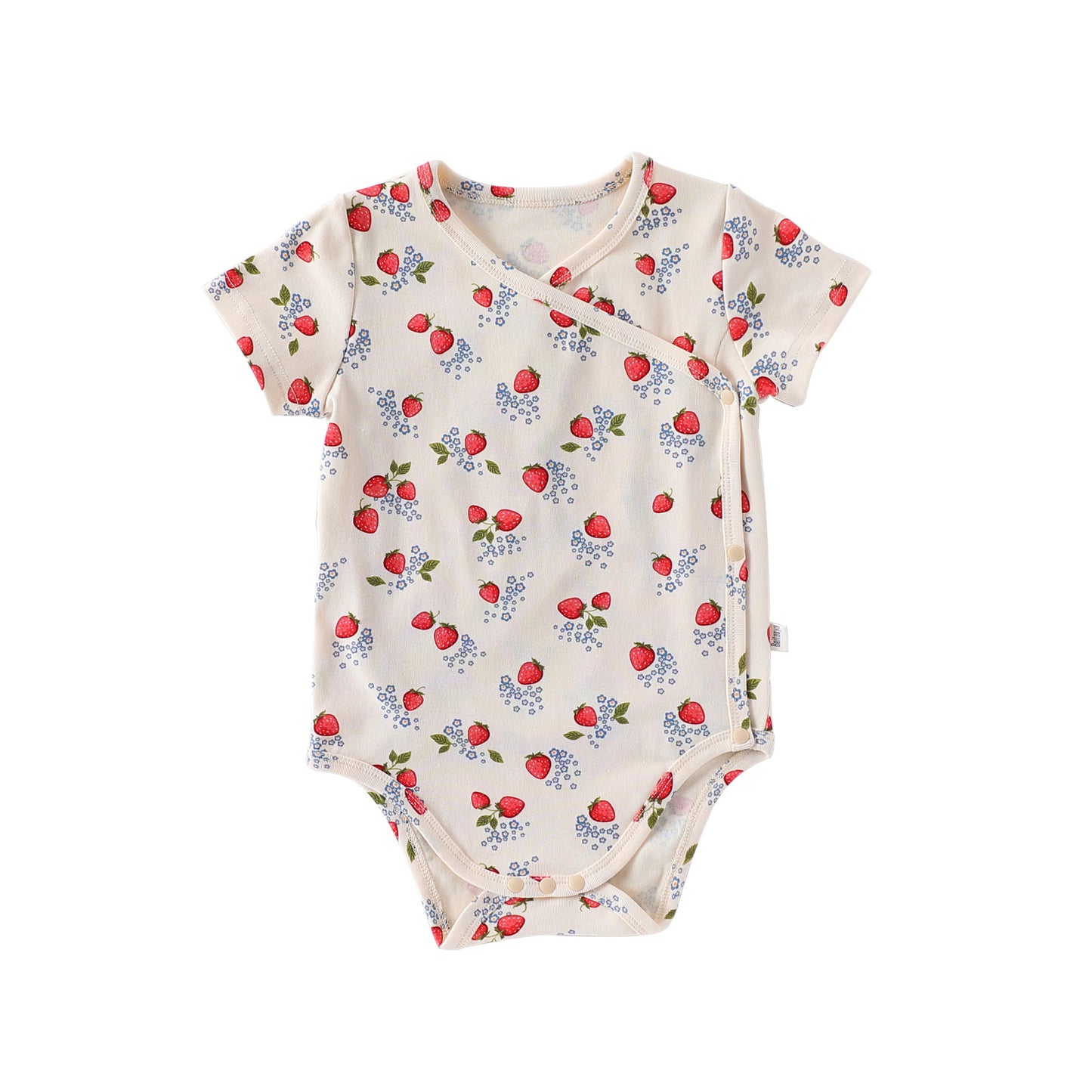 Summer Arrival Baby Unisex V Neck Short Sleeves Fruits Pattern Onesies Bodysuits, MyKids-USA®, Baby One-Pieces, MyKids-USA - Size/Age - 66 (3-6M) - Color - Apricot -  -  - TR2503181444-A