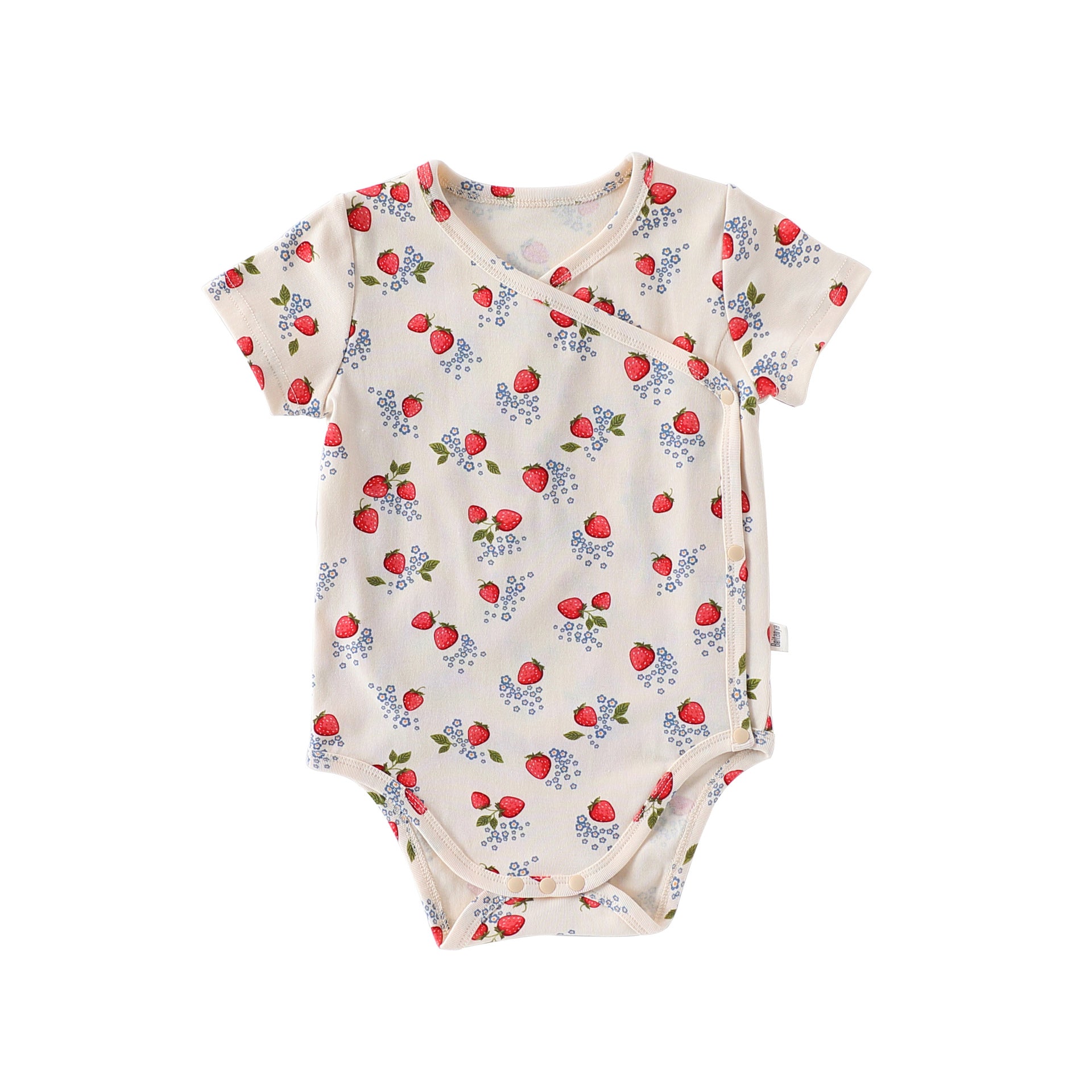 Summer Arrival Baby Unisex V Neck Short Sleeves Fruits Pattern Onesies Bodysuits, MyKids-USA®, Baby One-Pieces, MyKids-USA - Size/Age - 66 (3-6M) - Color - Apricot -  -  - TR2503181444-A