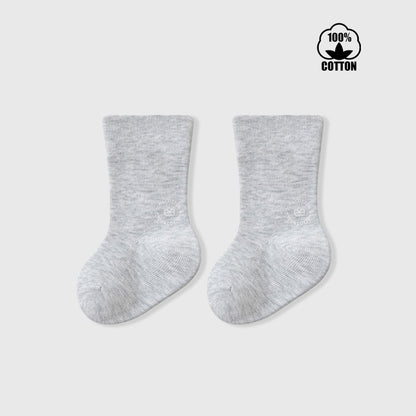 Autumn Baby Unisex Breathable Letters Pattern Simple Socks, MyKids-USA®, Baby & Toddler Socks & Tights, MyKids-USA - Size/Age - XS (0-6M) - Color - Grey -  -  - TR2511140047-C