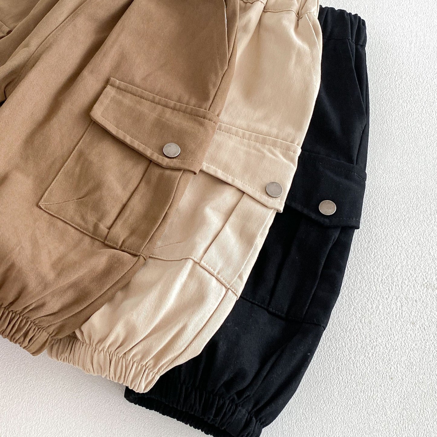 MyKids-USA® Arrival Spring Autumn Boys Cargo Pants