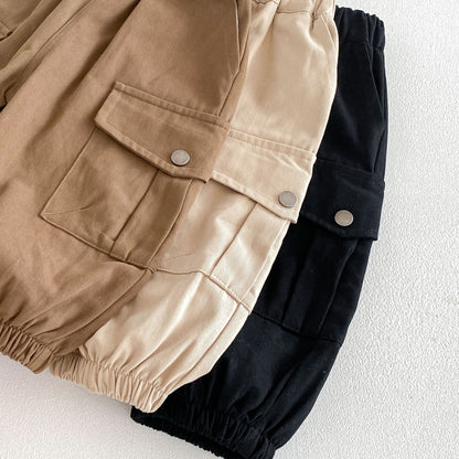 MyKids-USA® Arrival Spring Autumn Boys Cargo Pants