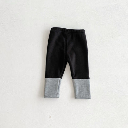 Autumn and Winter Arrival Color Patchwork Style Cartoon Pattern Knitted Pants for Girls, MyKids-USA®, Trousers, MyKids-USA - Size/Age - 66 (3-6M) - Color - Black -  -  - TR2512101712-B.