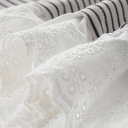 Summer Girls’ Butterfly Pattern Striped T-shirt in European and American Style, MyKids-USA®, Baby & Toddler Tops, MyKids-USA -  -  -  -  -  -  - 