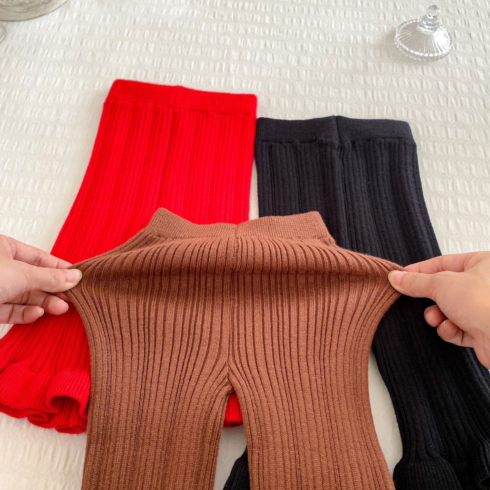 Arrival Autumn Baby Girls Long Sleeves Simple Flowers Embroidered Knitted Cardigan and Solid Color Long Trousers – Clothing Set, MyKids-USA®, Baby & Toddler Outfits, MyKids-USA -  -  -  -  -  -  - 