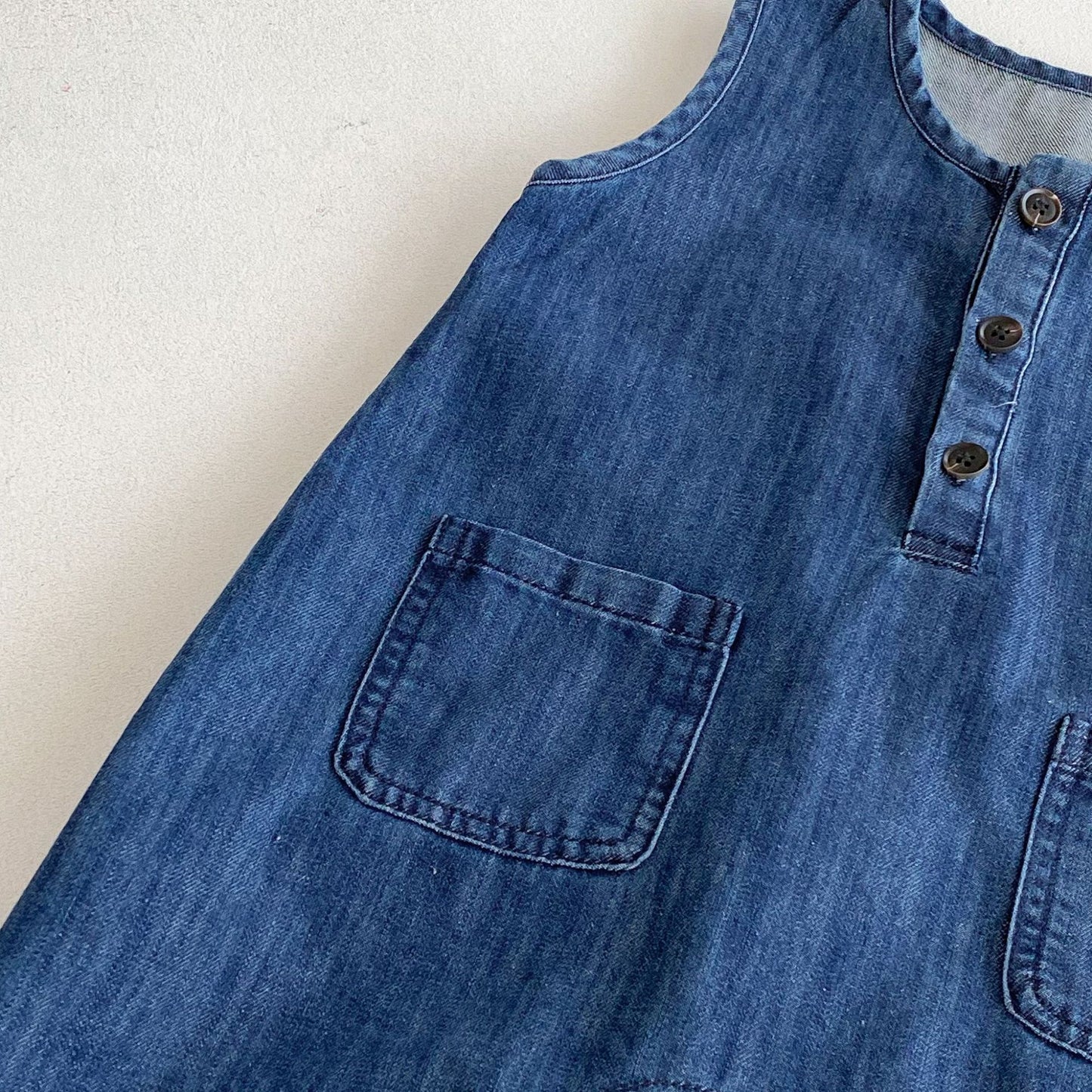 Autumn Arrival Baby Unisex Sleeveless Letters Pattern Denim Rompers, MyKids-USA®, Baby & Toddler Outfits, MyKids-USA -  -  -  -  -  -  - 