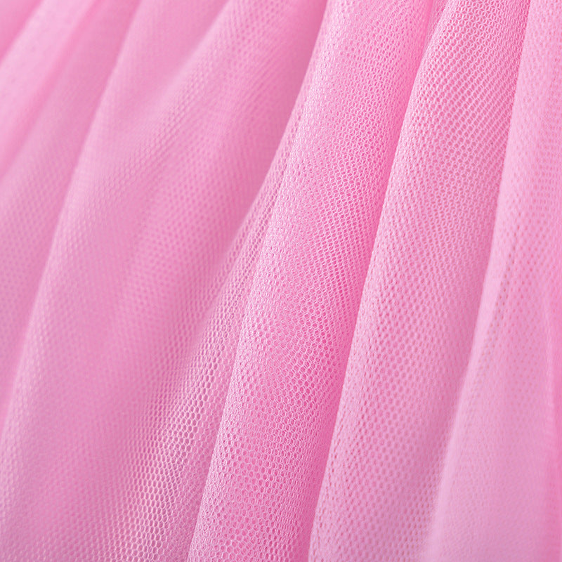 Summer Arrival Flowers Pattern Short Sleeves Tulle Patchwork Dress for Stylish Girls, MyKids-USA®, Baby & Toddler Dresses, MyKids-USA -  -  -  -  -  -  - .