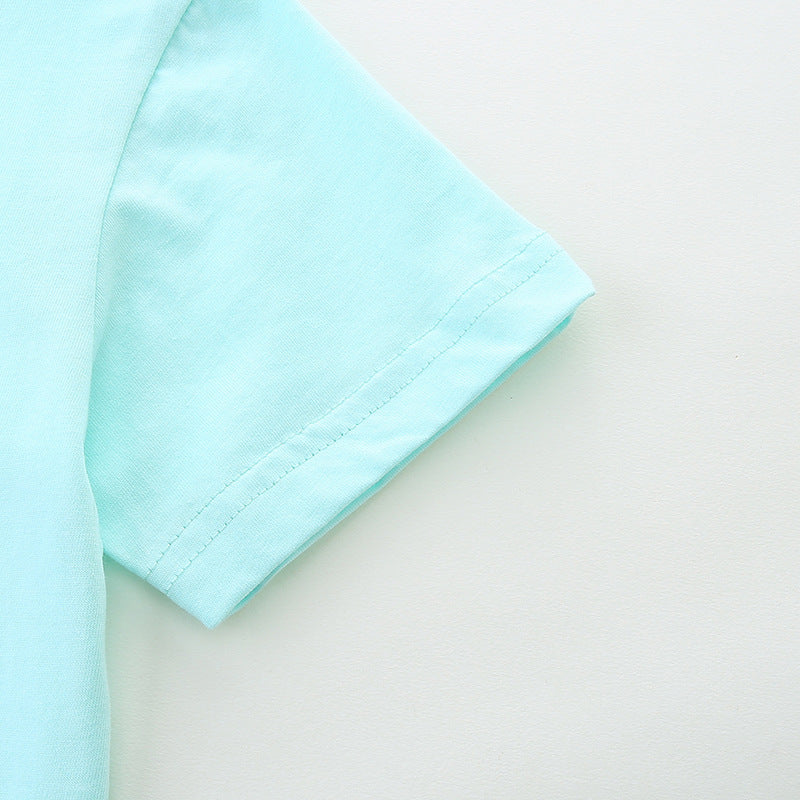 Summer Boys’ Animals Cartoon Pattern T-shirt in European and American Style, MyKids-USA®, Baby & Toddler Tops, MyKids-USA -  -  -  -  -  -  - 