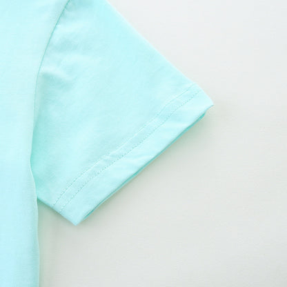 Summer Boys’ Animals Cartoon Pattern T-shirt in European and American Style, MyKids-USA®, Baby & Toddler Tops, MyKids-USA -  -  -  -  -  -  - 